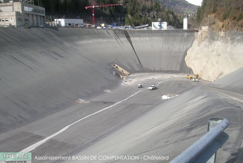 BASSIN DE COMPENSATION - Châtelard