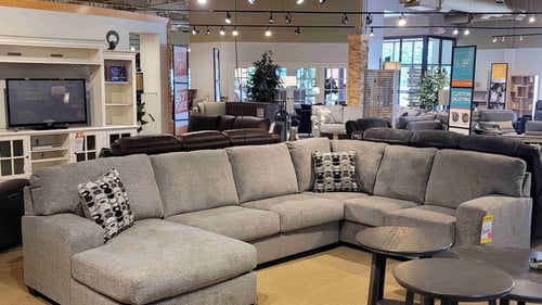 Des Moines Slumberland Furniture sectional