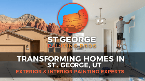 St. George Painting Pros helps homeowners update and protect their homes with exterior painting, interior painting, cabinet painting, and detailed prep work.