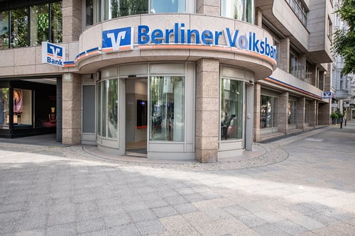 Außenansicht Berliner Volksbank Beratungscenter Kurfürstendamm
