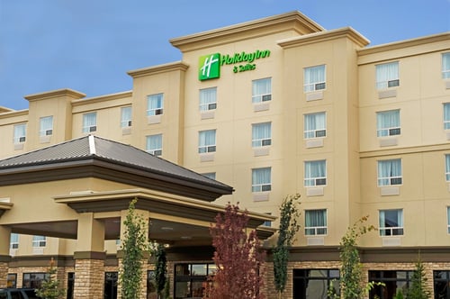 Hotel Exterior of the Holiday Inn & Suites West Edmonton