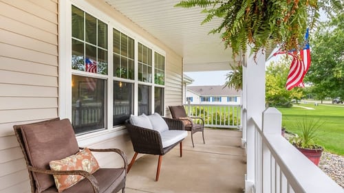 Brookdale Willmar Porch