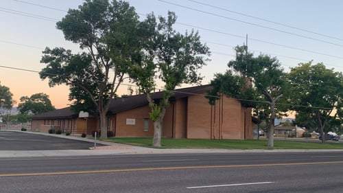 Church building of The Church of Jesus Christ of Latter-day Saints located at  230 Main St in Centerfield, UT.