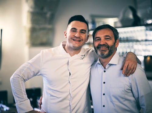 Romain et François