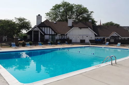 Swimming Pool at Fairlane Apartments, Springfield, MI 49037