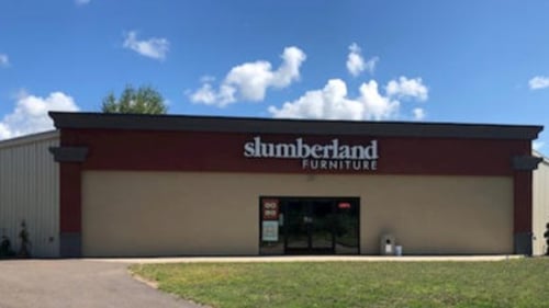 Slumberland Rhinelander,  WI storefront