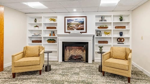 Brookdale Lowry Community Living Room