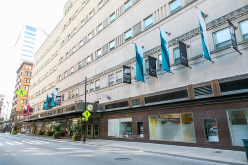 View of the  building at The Lofts at Shillito Place, Cincinnati, OH