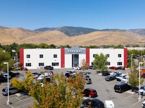 Parkway Athletic Club Carson City — front exterior and parking lot.