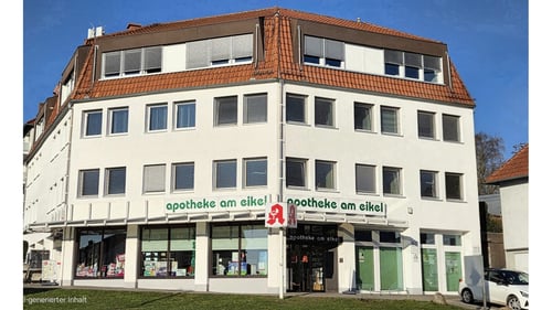 Aussenansicht der Apotheke am Eikel