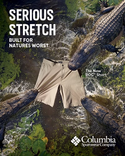 Alligators stretching shorts.