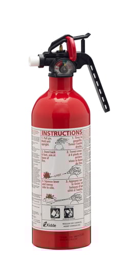 5-B:C Kitchen/Garage Home Series White Fire Extinguisher