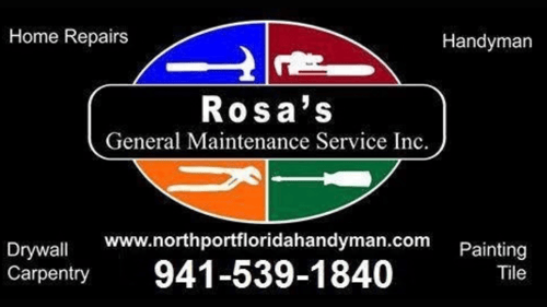 Rosa's Handyman & Maintenance Service Banner