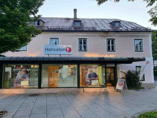 Hansaton Hörkompetenz-Zentrum Bahnhofstraße 8, Saalfelden Frontansicht