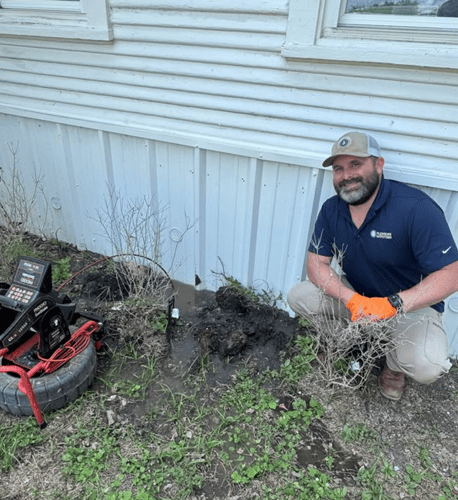 Sewer line repair
