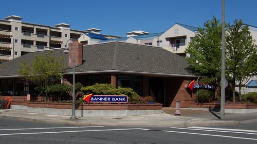 Banner Bank branch in Mercer Island, Washington.