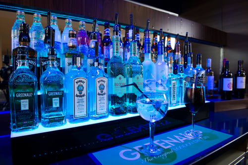 Enjoy one of our premium spirits available