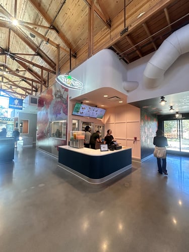 Shootz Ordering Counter