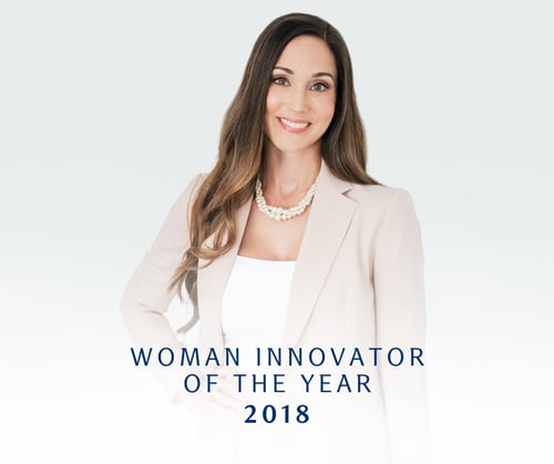 Photo of Chantal McNeily who won the Woman Innovator of the Year, 2018 Nominee