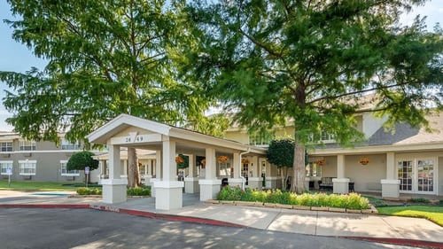 Brookdale Sikes Lake Entrance