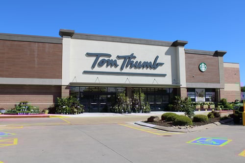 Tom Thumb store front photo