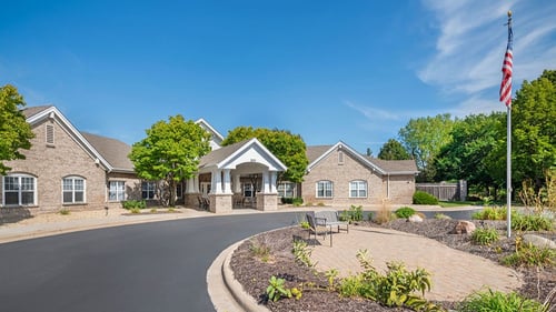 Brookdale North Oaks Entrance