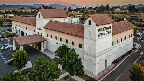 Southwest Healthcare Rancho Springs Medical Center ER Exterior