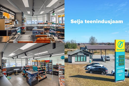 Terminali tankla Selja Pärnumaal.
