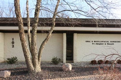 Outside the office of Affiliates in Oral & Maxillofacial Surgery