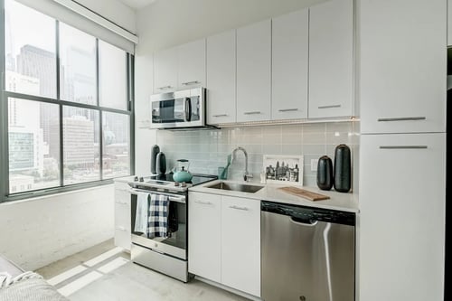 Kitchen at 1600 Callowhill in Philadelphia, PA