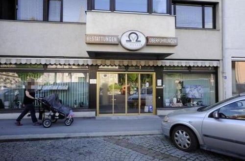 Bestattung C. Müller in Innsbruck Außenansicht