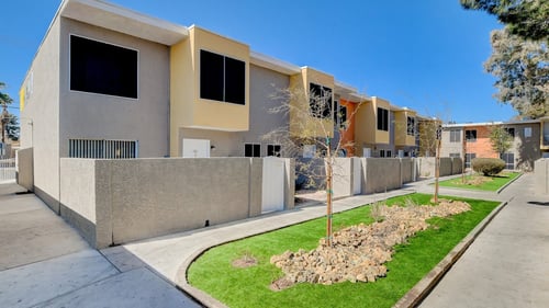 Property exterior at Summer Meadows Apartments in Las Vegas, Nevada 89102