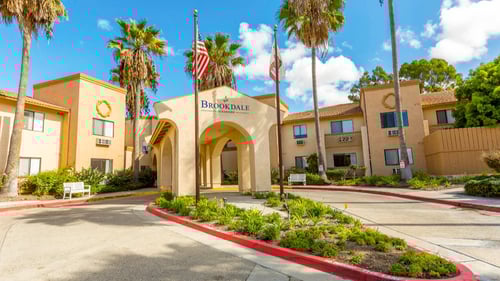 Brookdale Oceanside Entrance