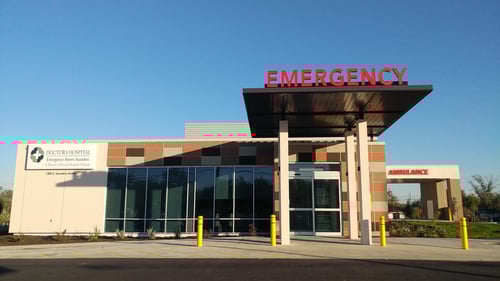Outdoor image of Doctor's Hospital Emergency Room at Saunders