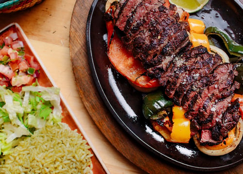 Dos Caminos fajitas