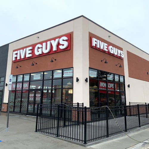 Five Guys at 713 S 3rd St. in Bismarck ND.