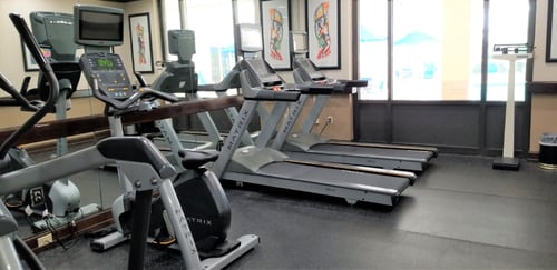 Get in a workout before heading down to Youngstown Amphitheater