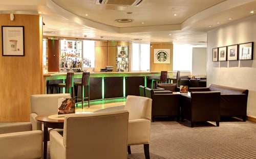 Our contemporary Bar & Lounge area