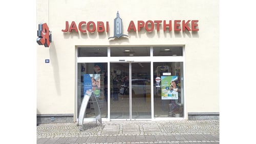 Aussenansicht der Jacobi-Apotheke