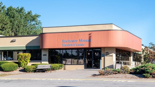 Exterior image of Rochester Regional Health Mental Health Center in Rochester, NY