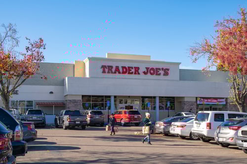 Retail space for lease in Pleasanton, California, Trader Joe's