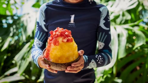 Waioli Shaved Ice Hanalei Bay