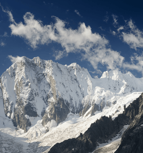 North wall of Grandess Jorasses, french Alps with fresh snow. North wall of Grandess Jorasses covered by fresh snow, french Alps, Chamonix, France