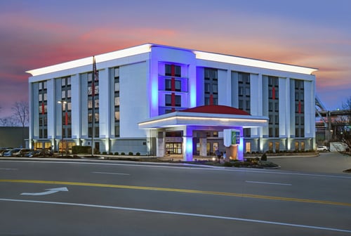 Welcome to Holiday Inn Express & Suites Cincinnati Riverfront!