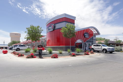 Tommy's Express Car Wash in Odessa, Texas on E. University Blvd.