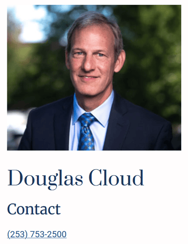 Picture of Douglas Cloud - Whistleblower [plaintiff] and Que Tam Lawyer
