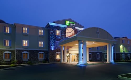 Hotel Exterior at Night