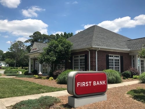 First Bank Kannapolis branch exterior