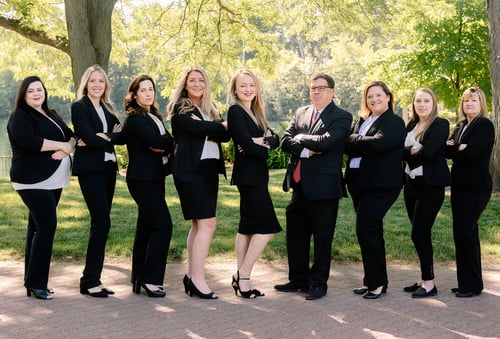 Group photo of attorneys at Blacha Law Office