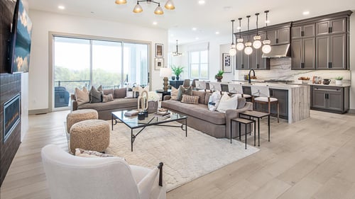 Open-concept living